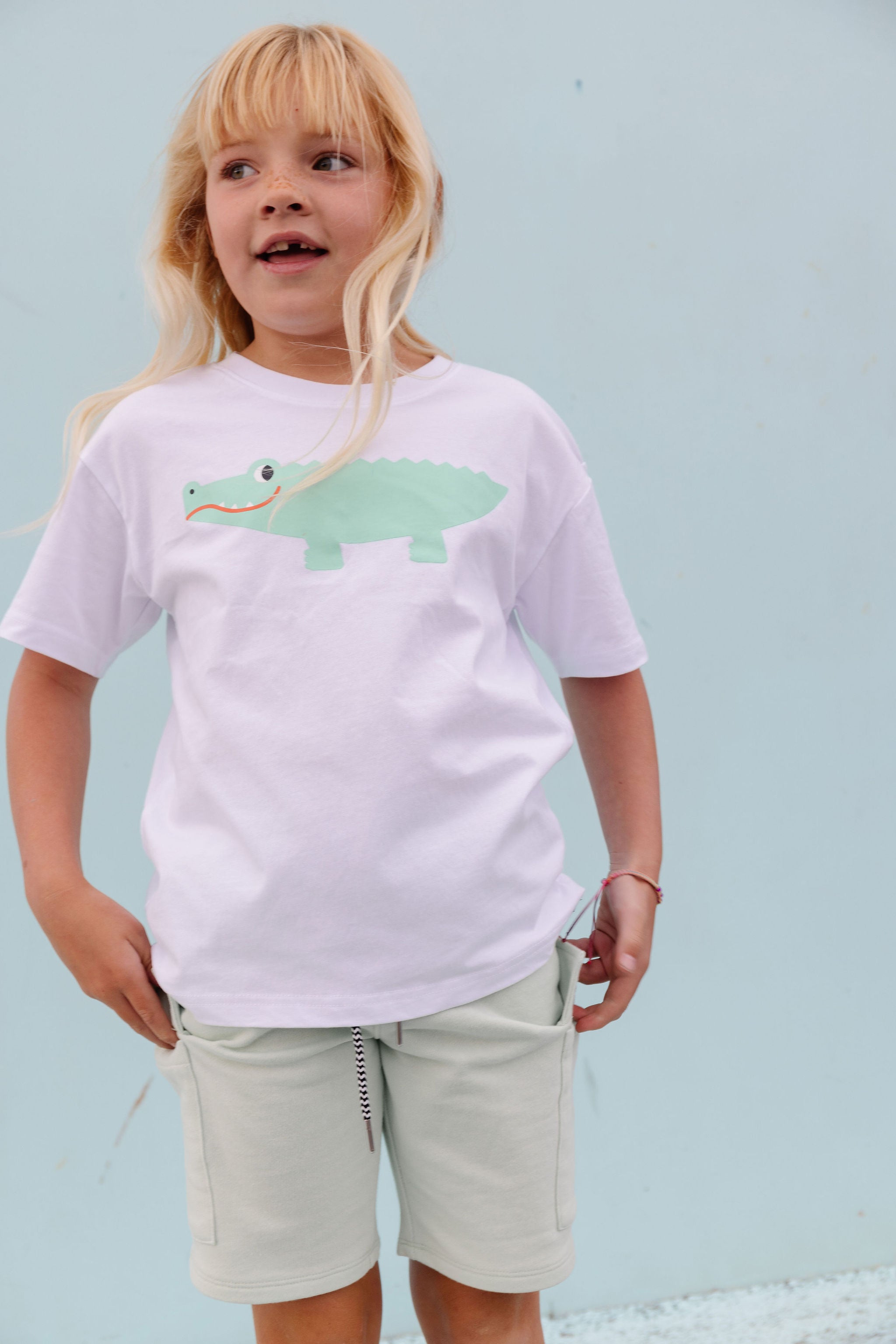 Kawaii Crocodile T-Shirt
