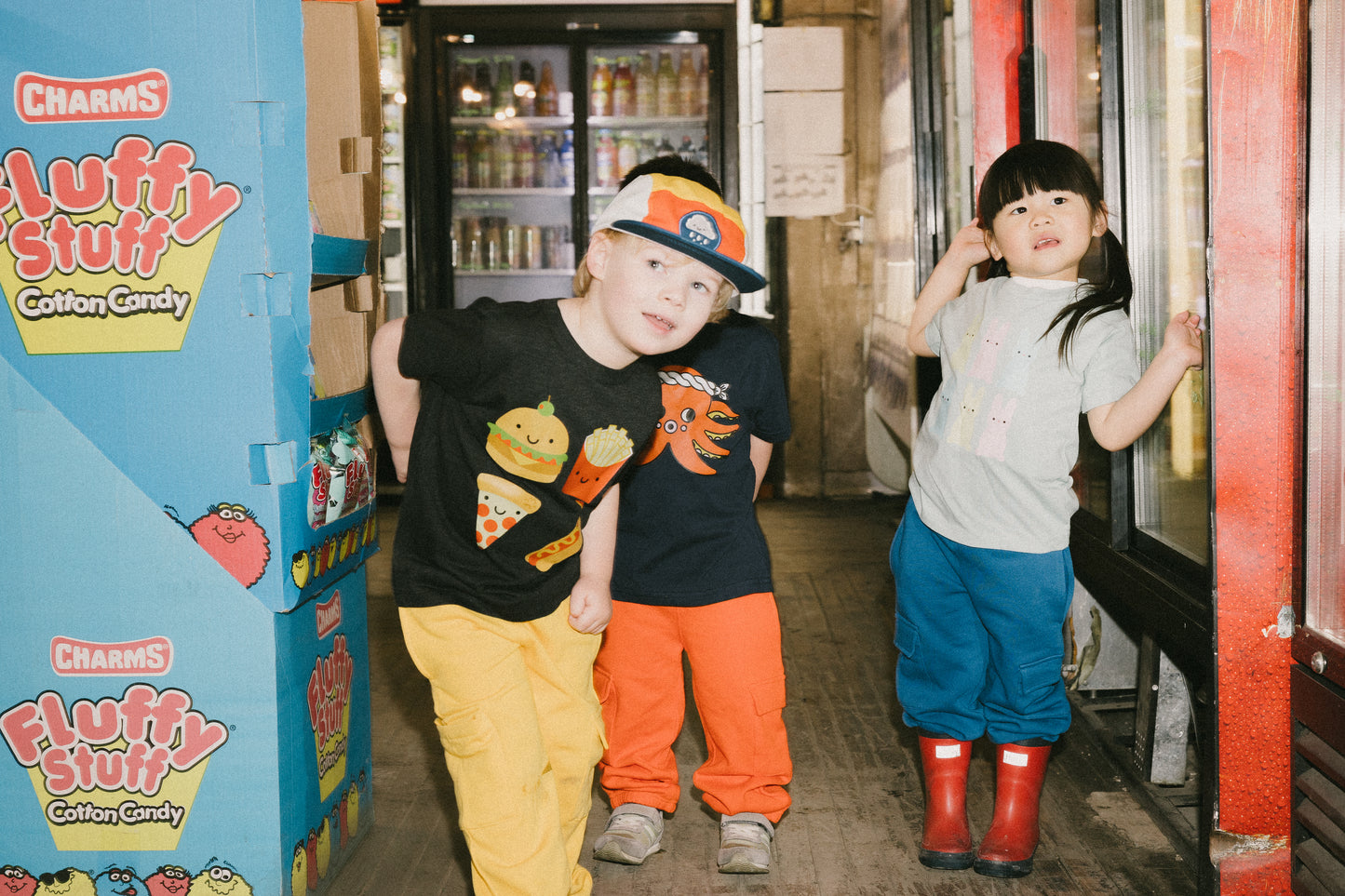 Colour Block Cloud Camp Cap