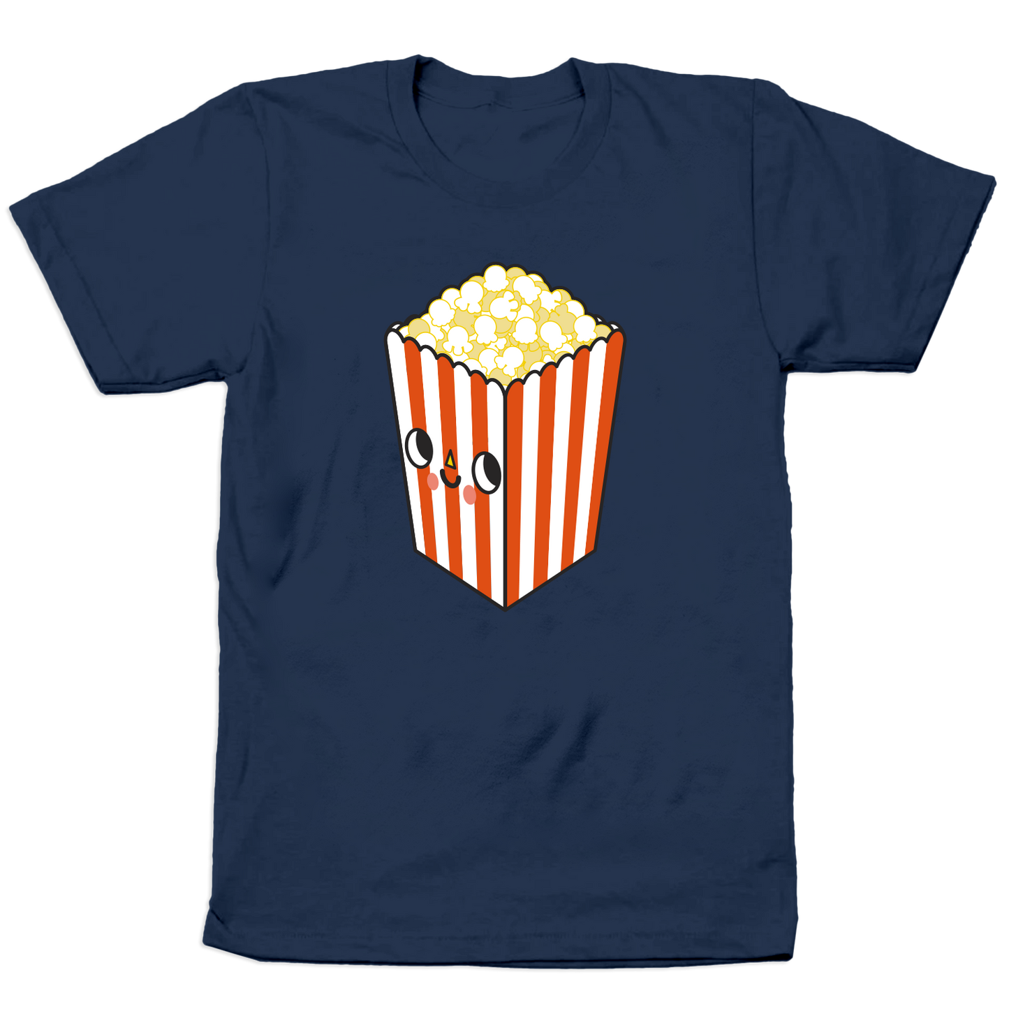 Adult Kawaii Popcorn T-Shirt