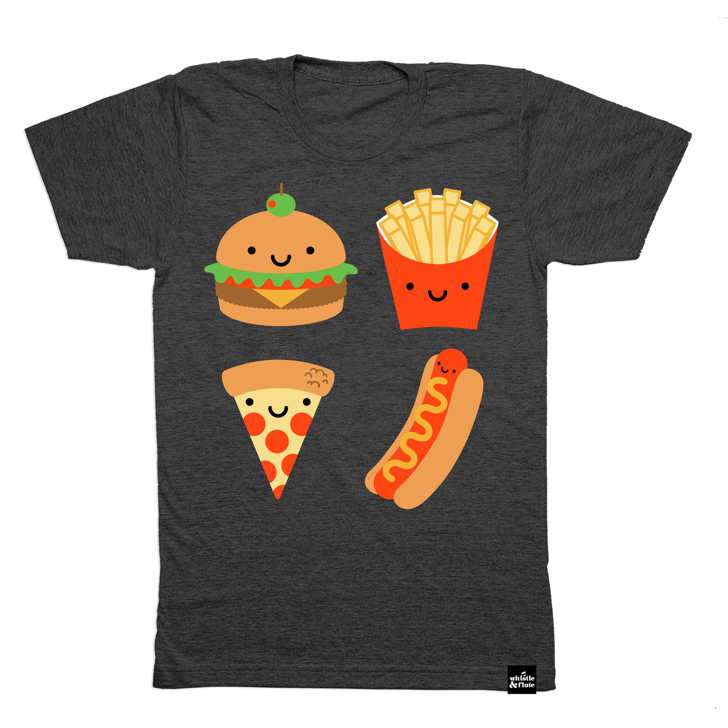 Adult Kawaii Street Food T-shirt