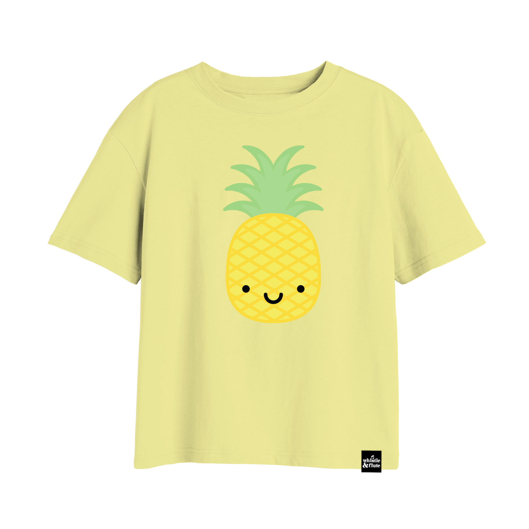 Kawaii Pineapple T-Shirt - Yellow