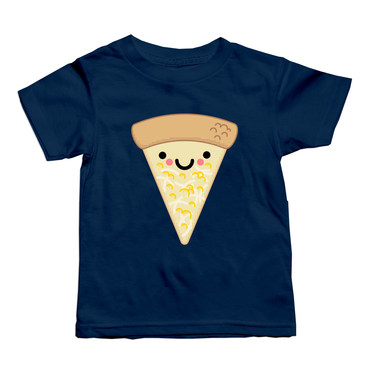 Kawaii Pizza By The Slice Custom T-Shirt