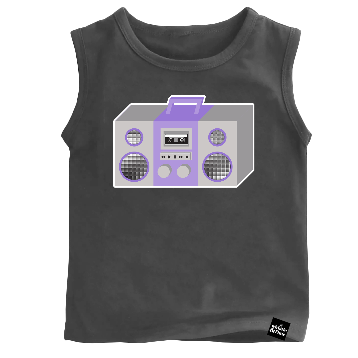 Boom Box Sleeveless T-Shirt