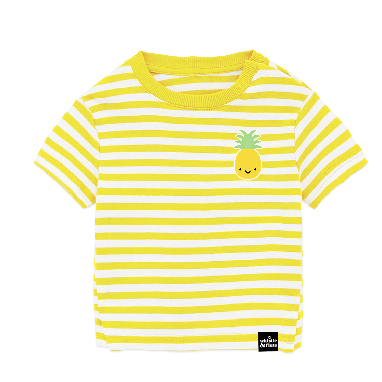 Kawaii Pineapple Striped T-Shirt