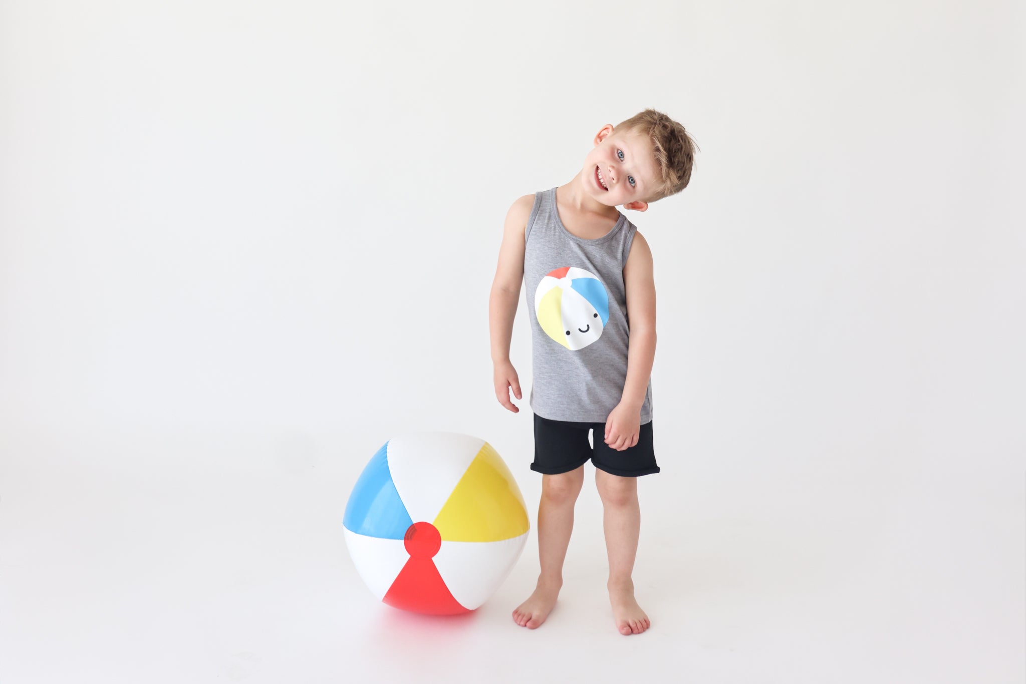 Kawaii Beach Ball Tank Top
