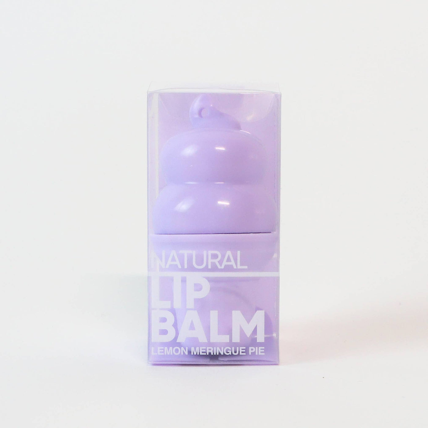 Purple Ice Cream Lip Balm 100% Natural LEMON MERINGUE PIE