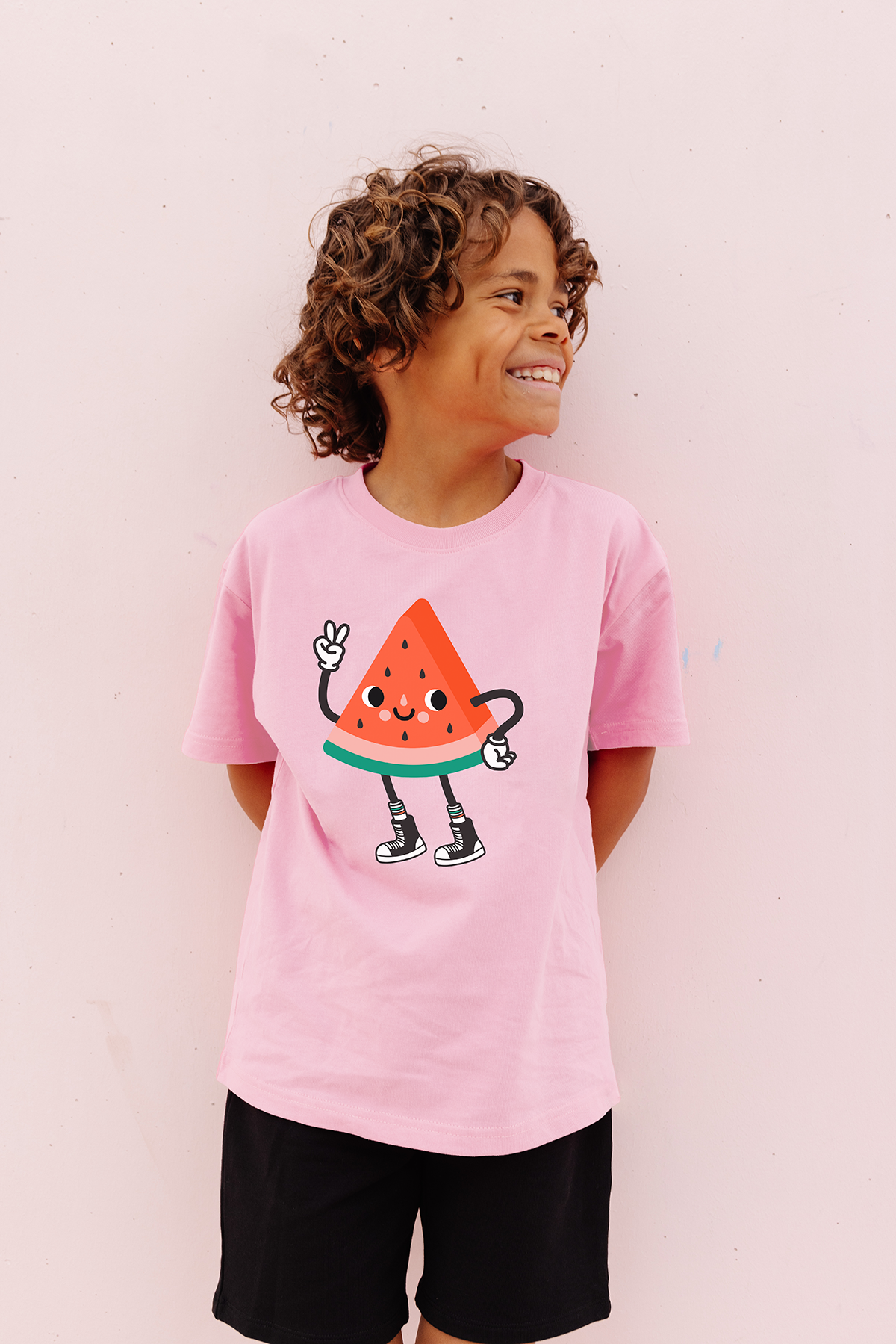 Kawaii Watermelon Peace T-Shirt