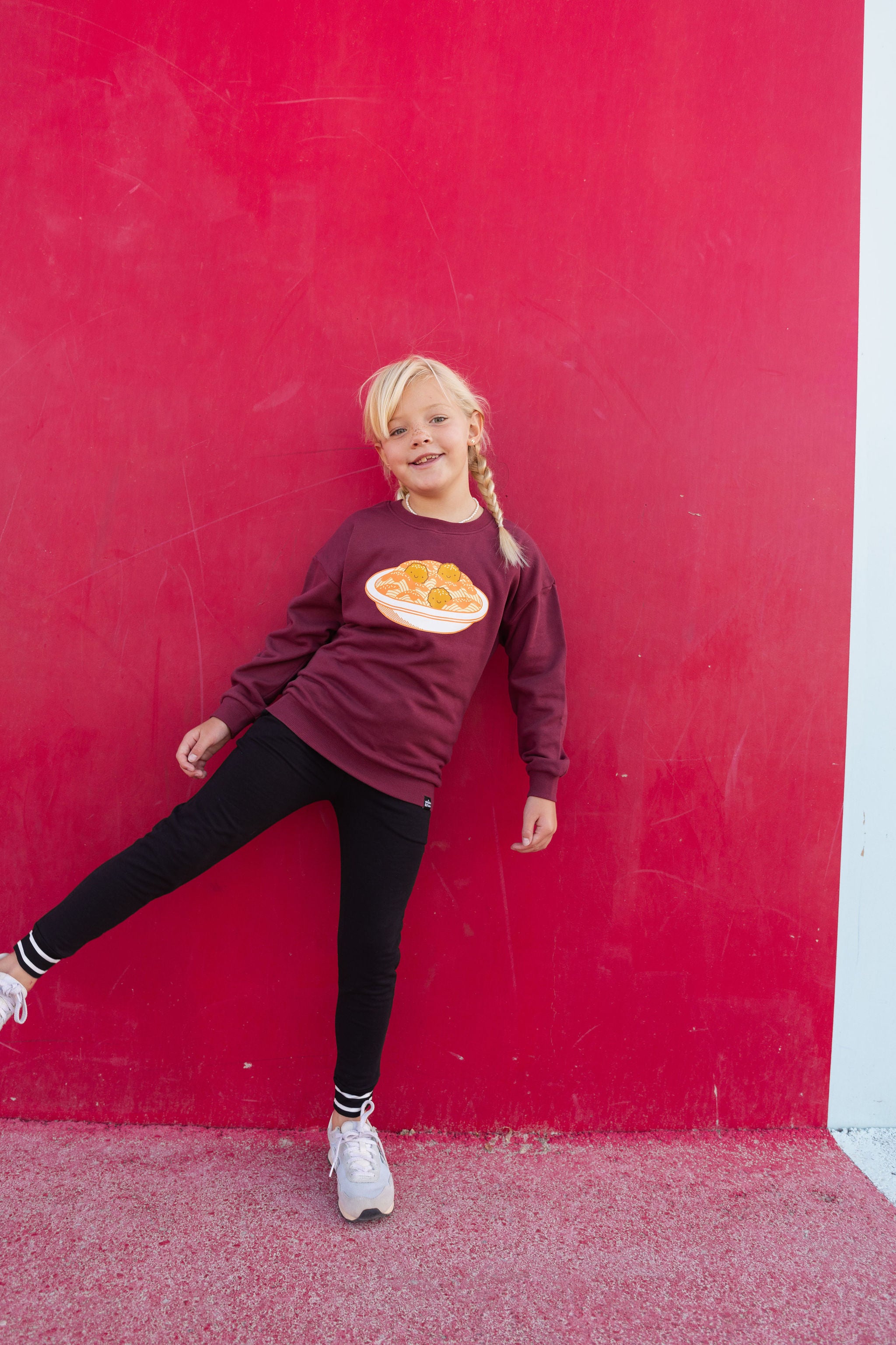 Kawaii Spaghetti & Meatballs Sweatshirt