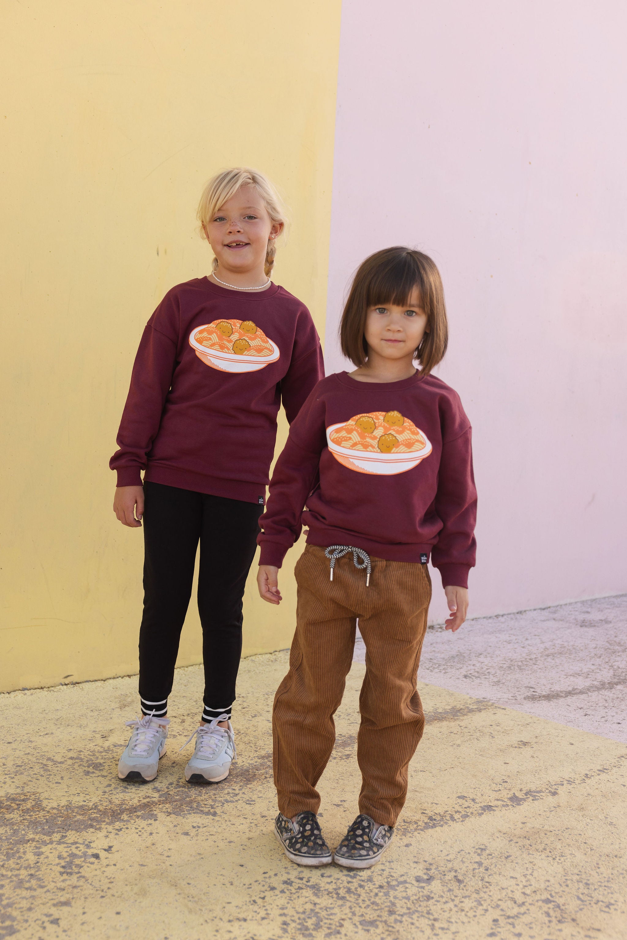 Kawaii Spaghetti & Meatballs Sweatshirt