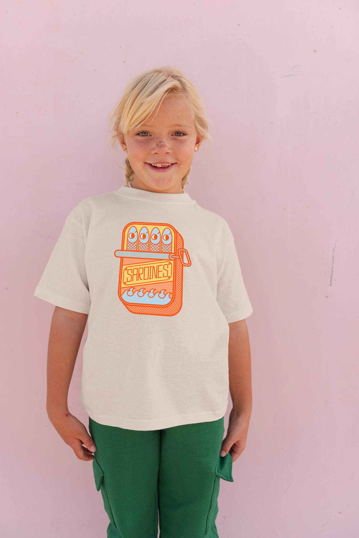 Kawaii Sardines T-Shirt