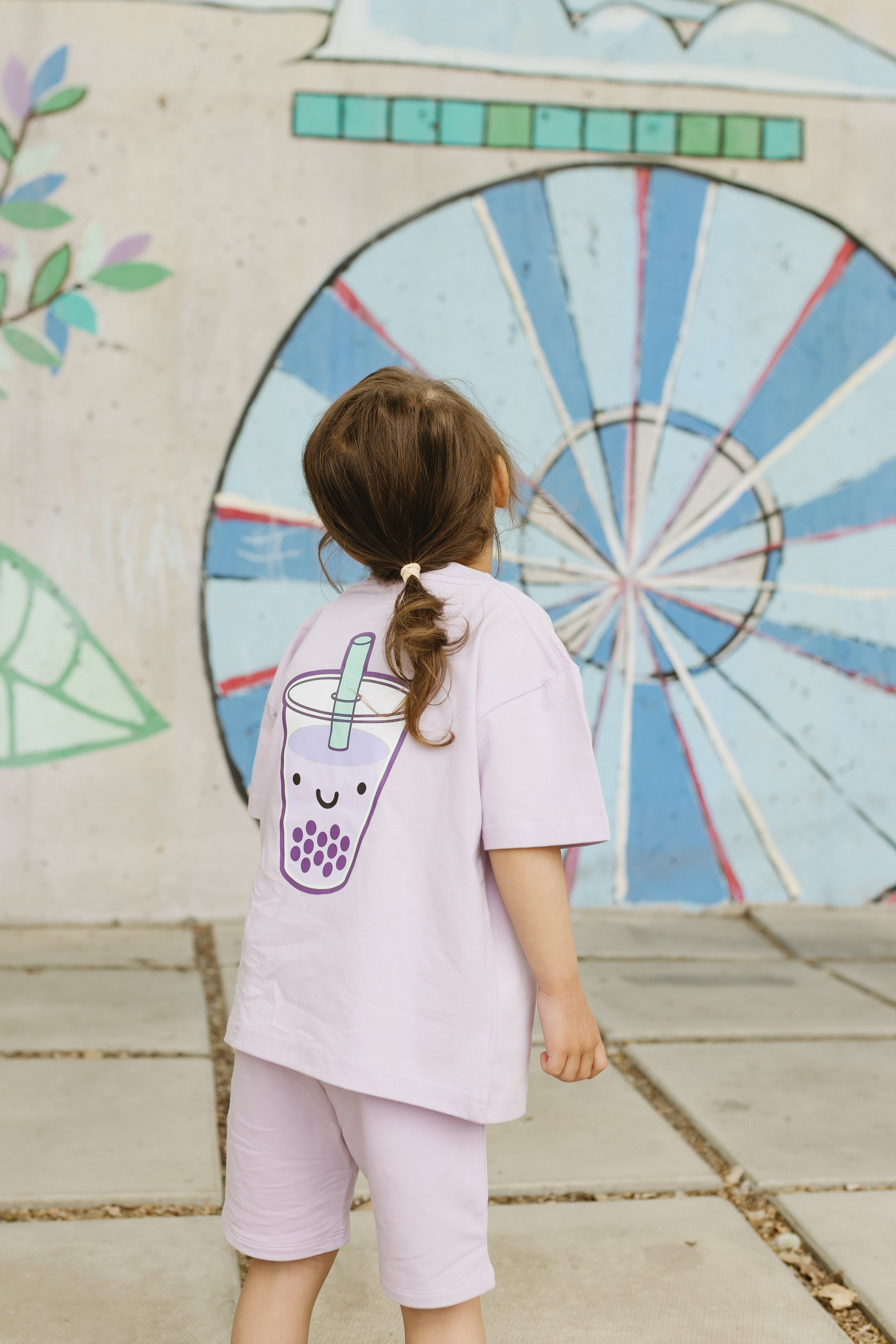 Kawaii Boba Bubble Letter T-Shirt