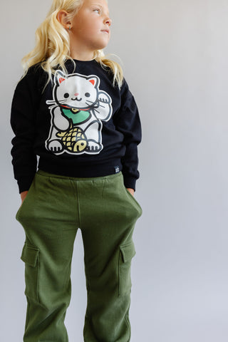 Lucky Cat Sweatshirt