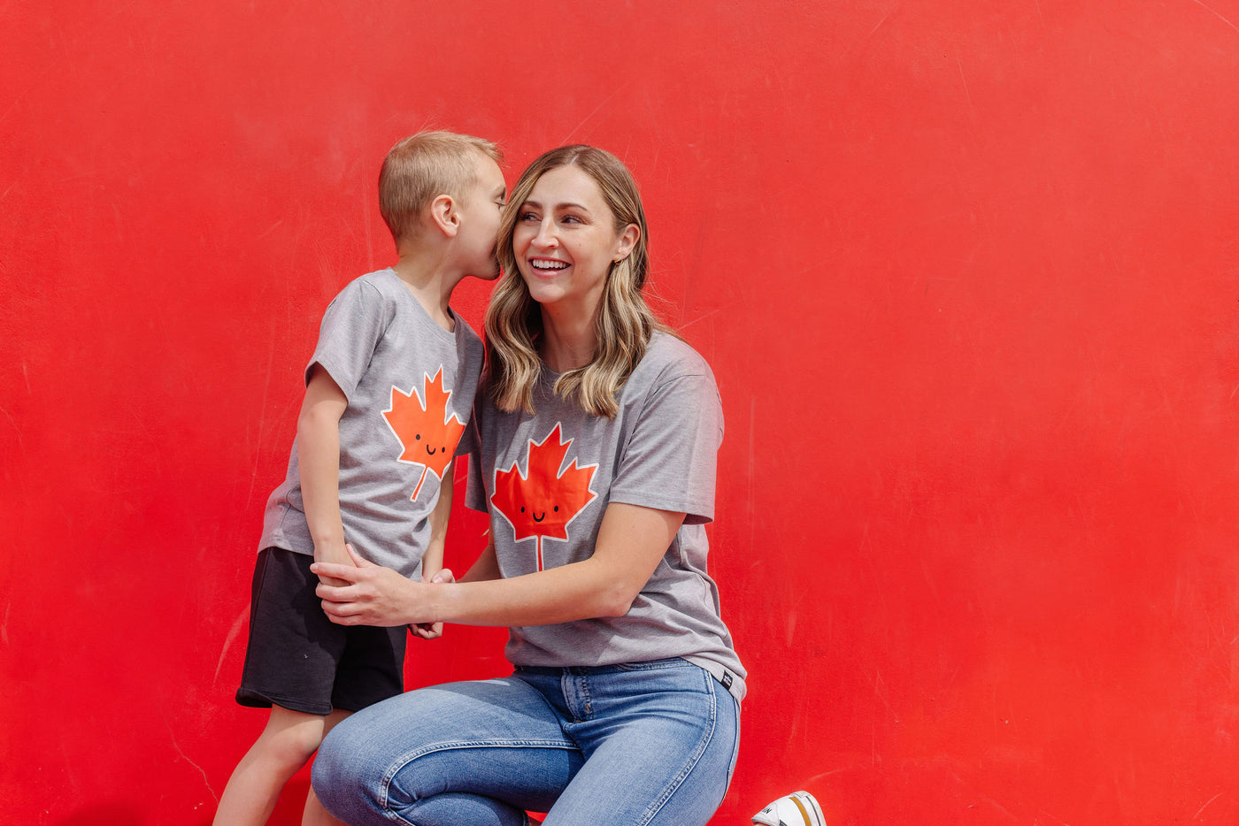 Kawaii Maple Leaf T-Shirt Adult