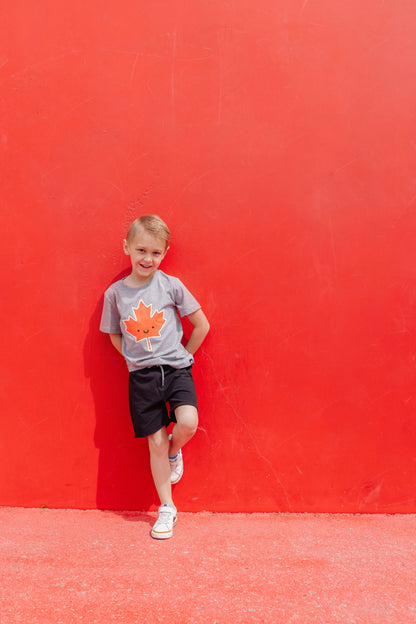 Kawaii Maple Leaf T-Shirt