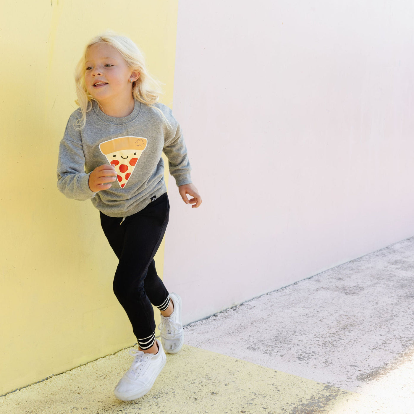 Kawaii Pizza Sweatshirt