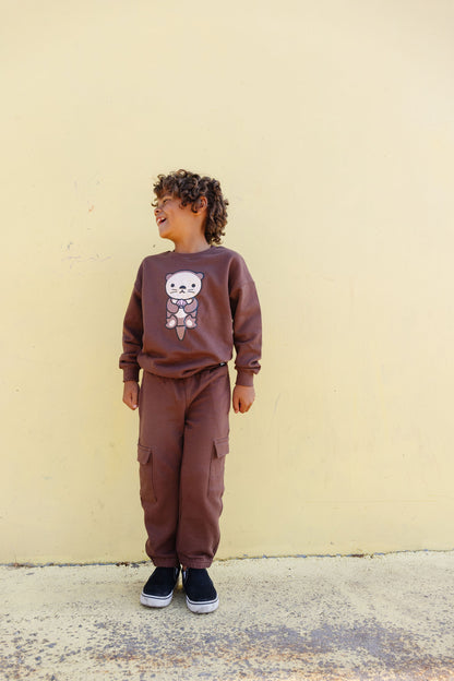 Cargo Joggers - Chocolate