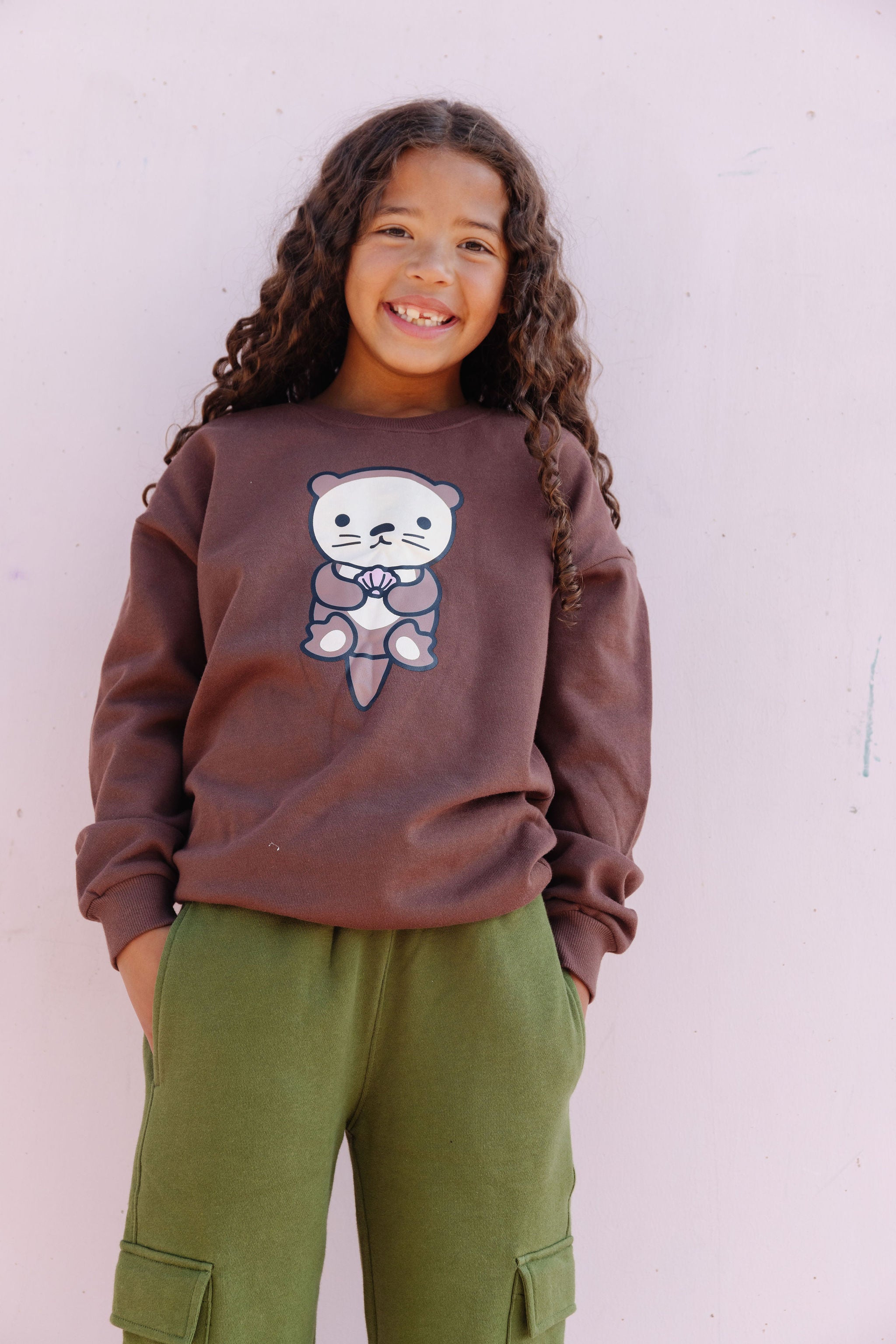 Kawaii Sea Otter Sweatshirt