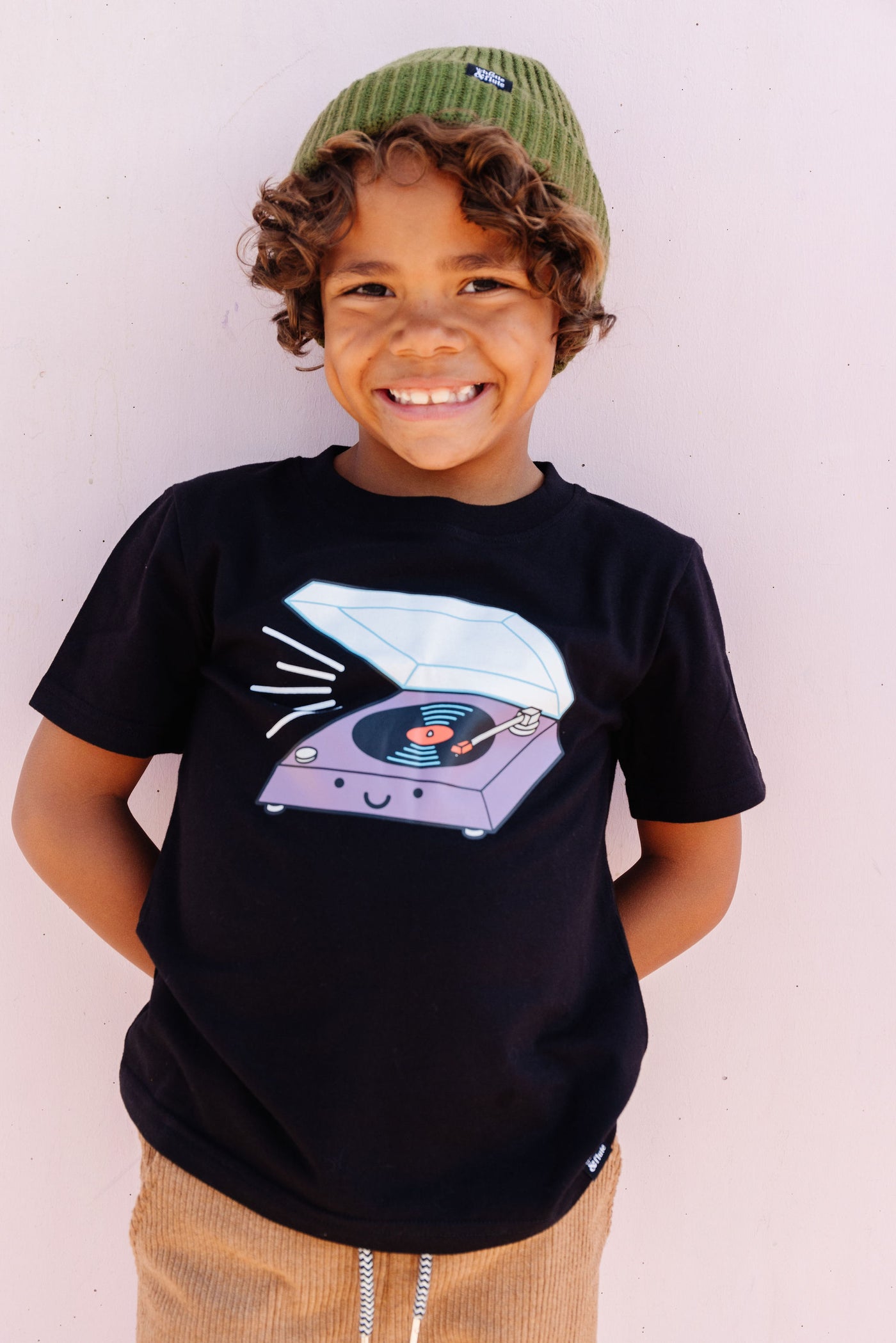 Kawaii Record Player T-Shirt