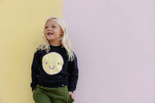 Kawaii Happy Face Sweatshirt