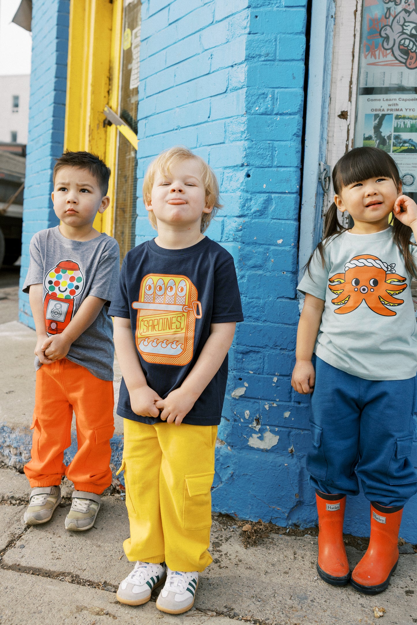 Bamboo Drawstring Cargo Joggers - Gold