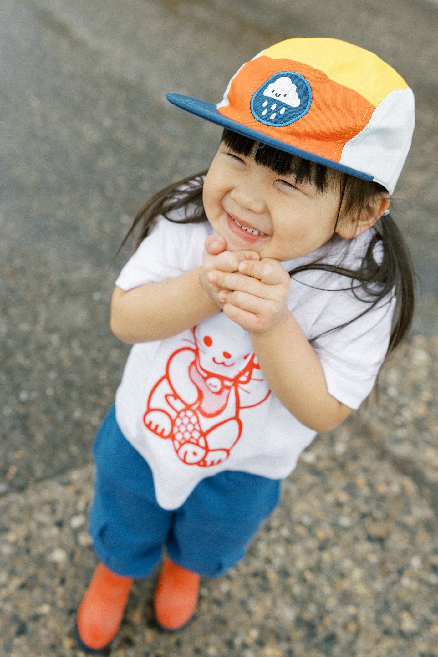 Colour Block Cloud Camp Cap
