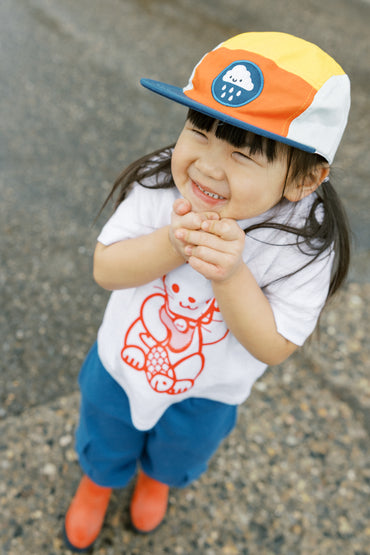 Colour Block Cloud Camp Cap