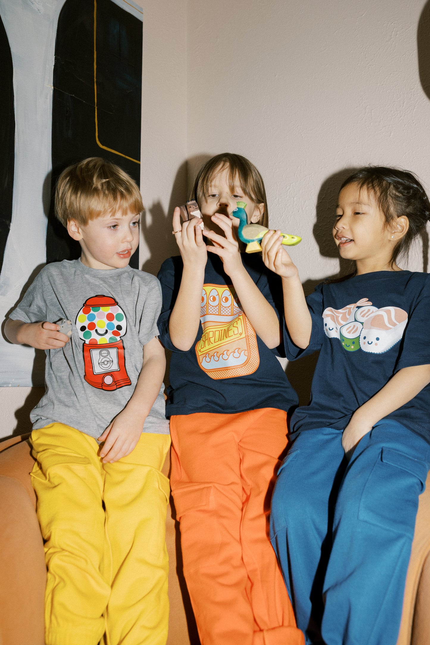 Bamboo Drawstring Cargo Joggers -Dusk