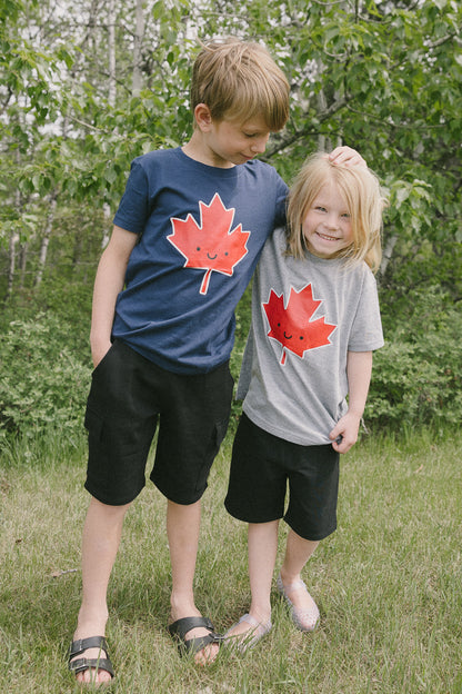 Kawaii Maple Leaf T-Shirt
