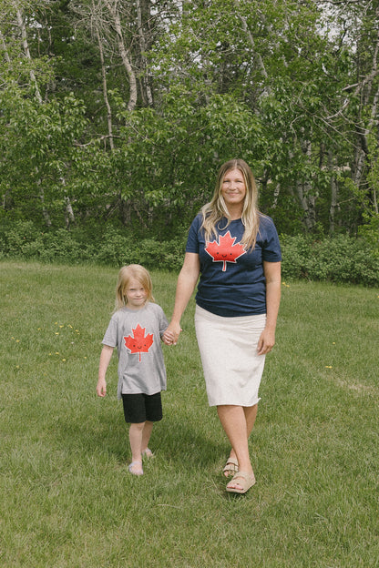 Kawaii Maple Leaf T-Shirt Adult