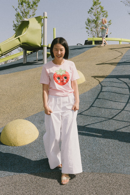 Kawaii Strawberry T-Shirt Adult