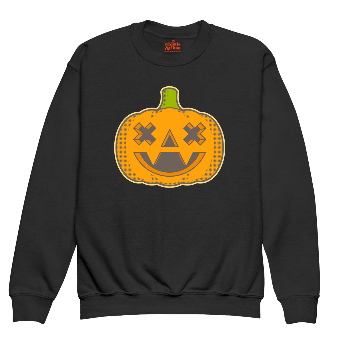 Retro Pumpkin Sweatshirt Adult