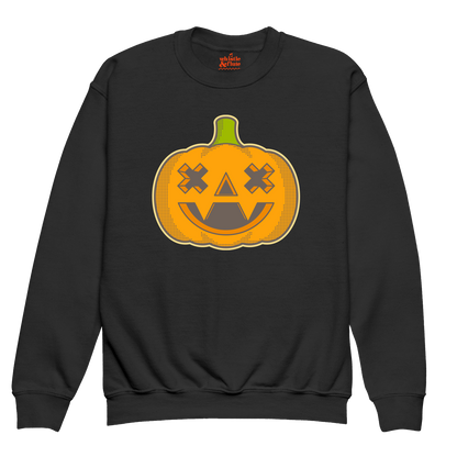 Retro Pumpkin Sweatshirt Adult