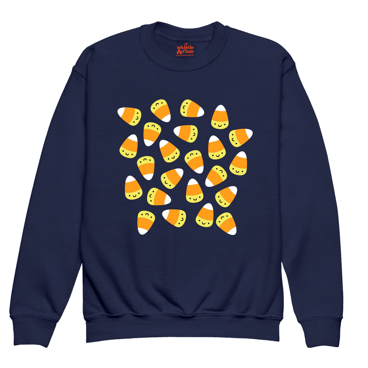 Candy Corn Sweatshirt Adult