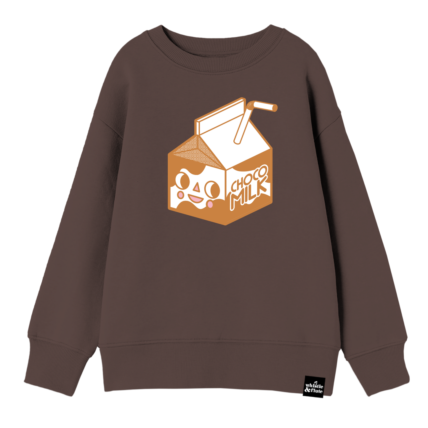 Adult Kawaii Chocolate Milk Sweatshirt