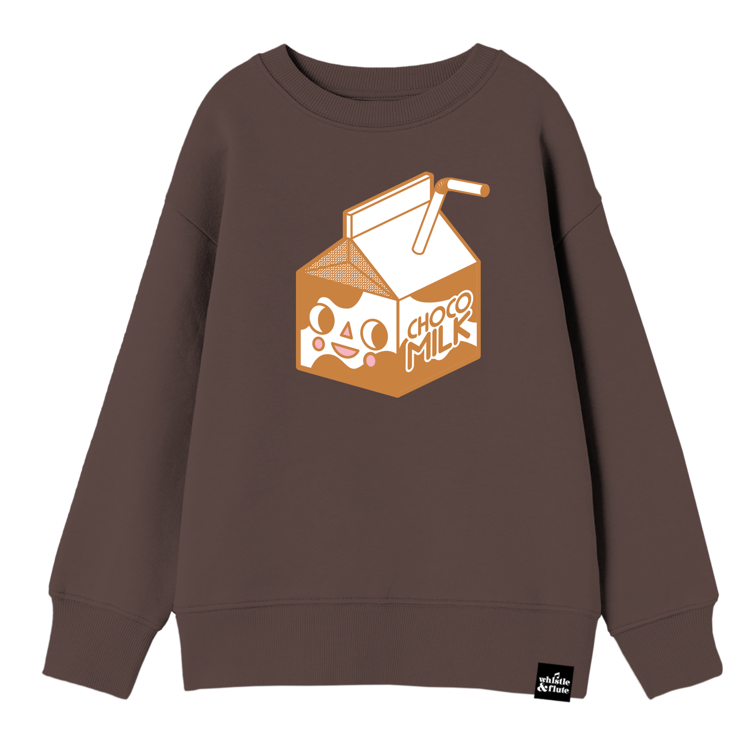 Adult Kawaii Chocolate Milk Sweatshirt