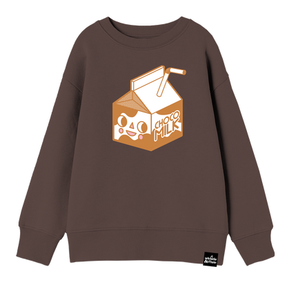 Adult Kawaii Chocolate Milk Sweatshirt