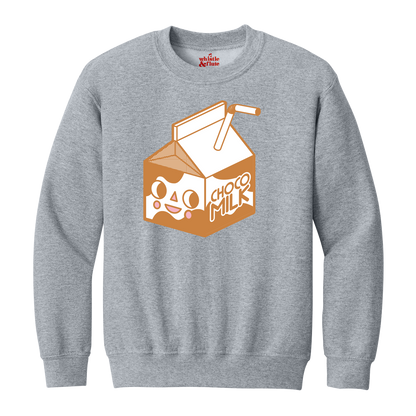 Chocolate Milk Sweatshirt Adult