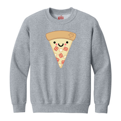 By The Slice Custom Pizza Sweatshirt Adult