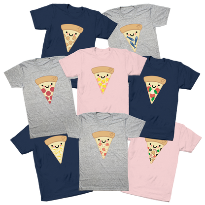 By The Slice Custom Pizza T-Shirt Adult