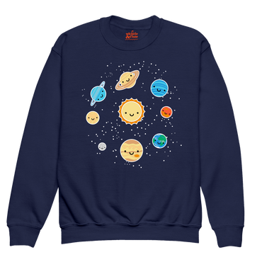 Solar System Sweatshirt Adult