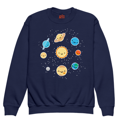 Solar System Sweatshirt Adult
