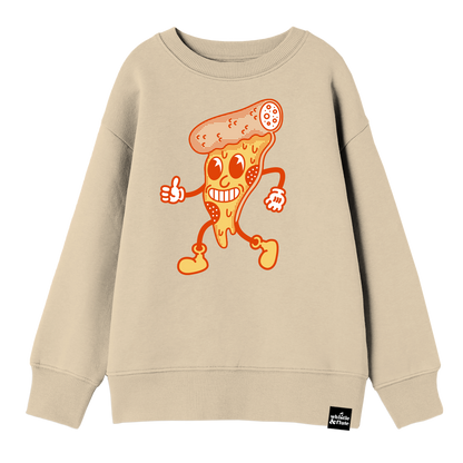 Adult Old Timey Pizza Sweatshirt
