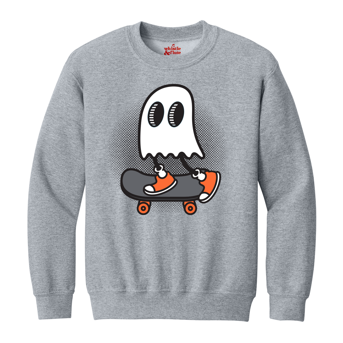 Skate Ghost Sweatshirt Adult