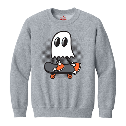 Skate Ghost Sweatshirt Adult