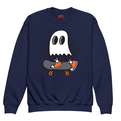 Skate Ghost Sweatshirt Adult