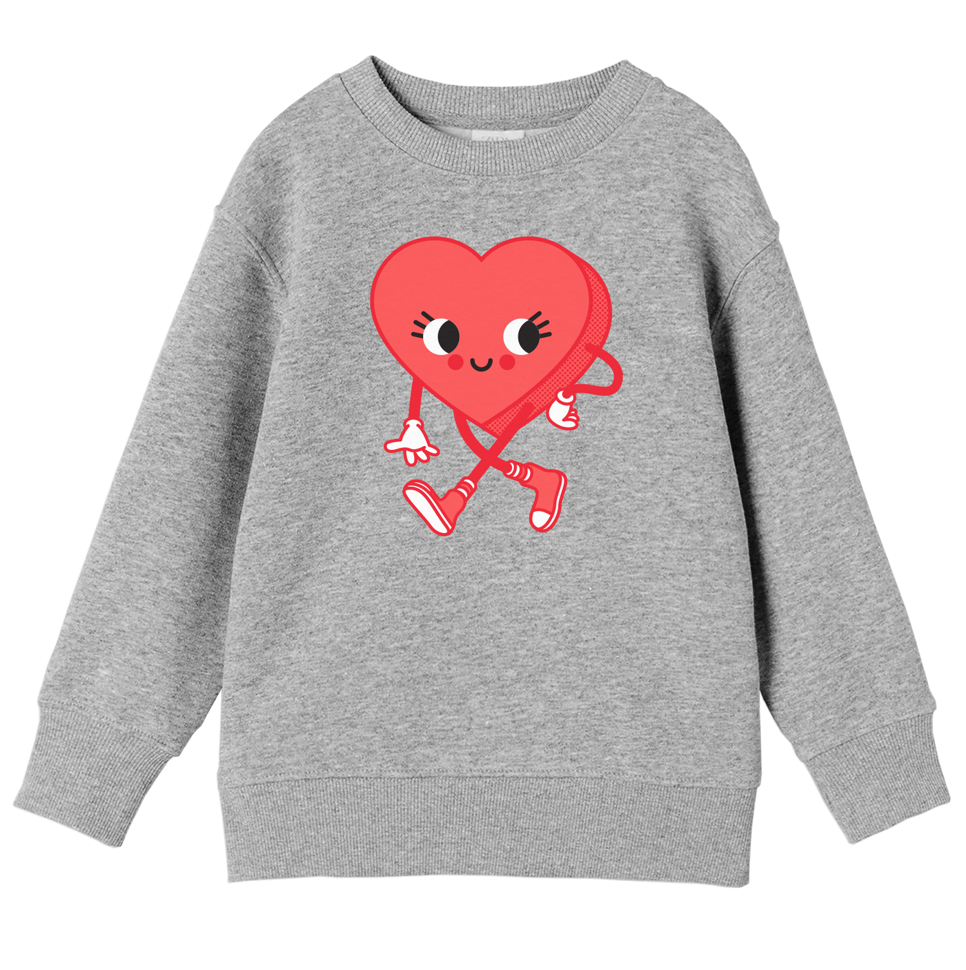 Adult Kawaii Heart Friend Sweatshirt