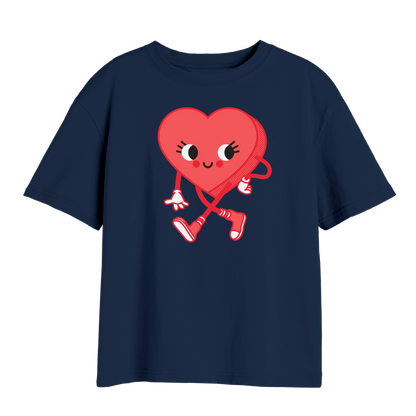 Adult Kawaii Heart Friend T-Shirt