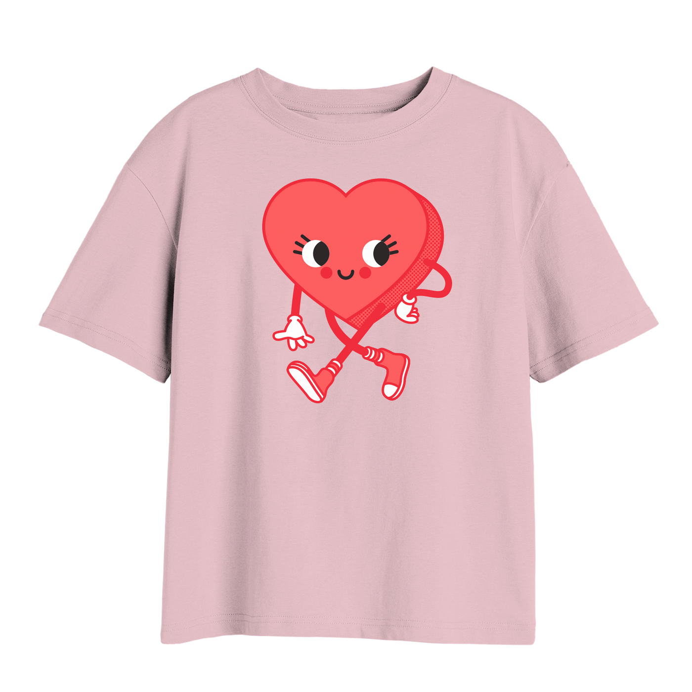 Adult Kawaii Heart Friend T-Shirt