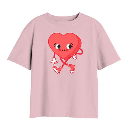 Adult Kawaii Heart Friend T-Shirt