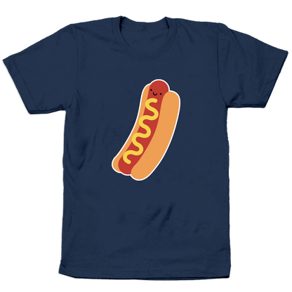 Adult Kawaii Hot Dog T-Shirt